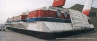 SRN4 Swift (GH-2004) being taken to the Hovercraft Museum